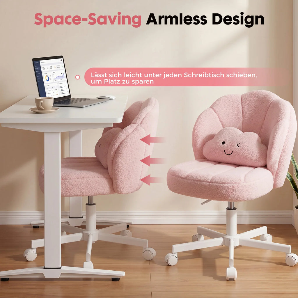 Chaise de Coiffeuse Pivotante Réglable
