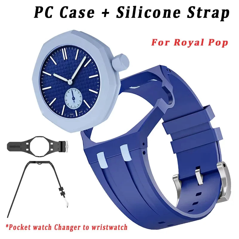 Bracelet Silicone pour Montre de Poche