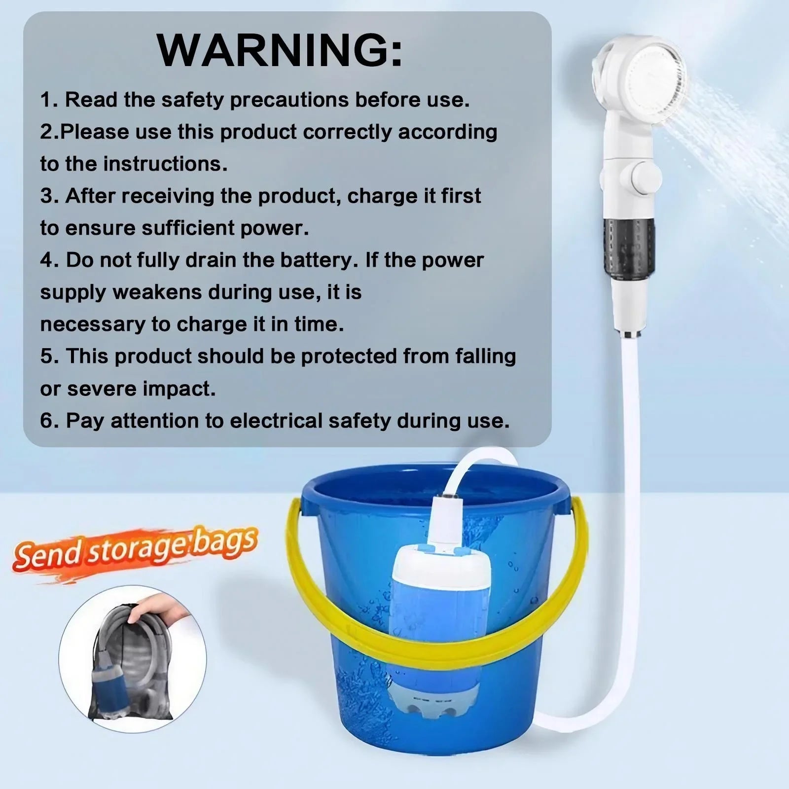 douche portable