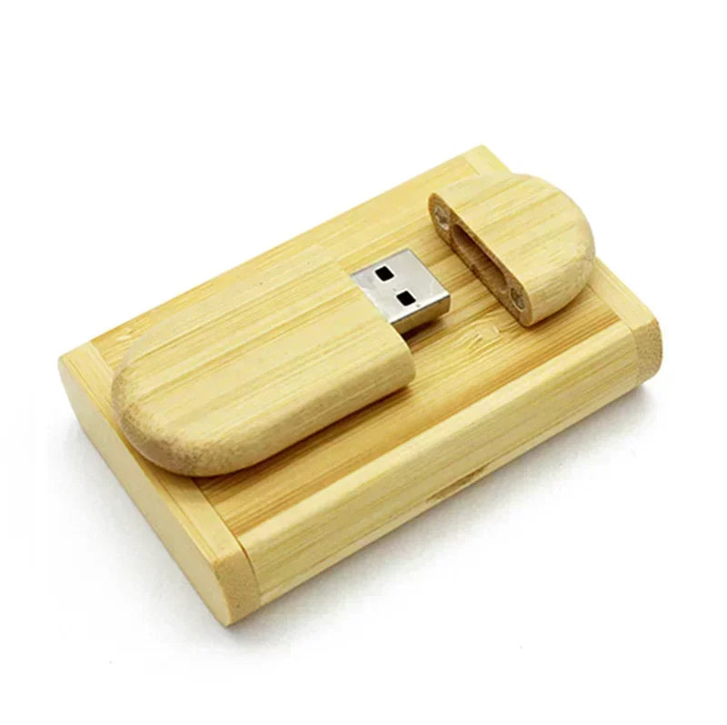 Clé USB Bambou Personnalisable