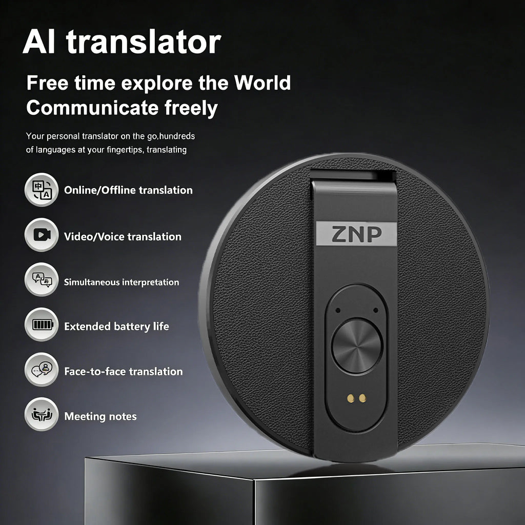 Traducteur Vocal Bluetooth IA PORTABLE