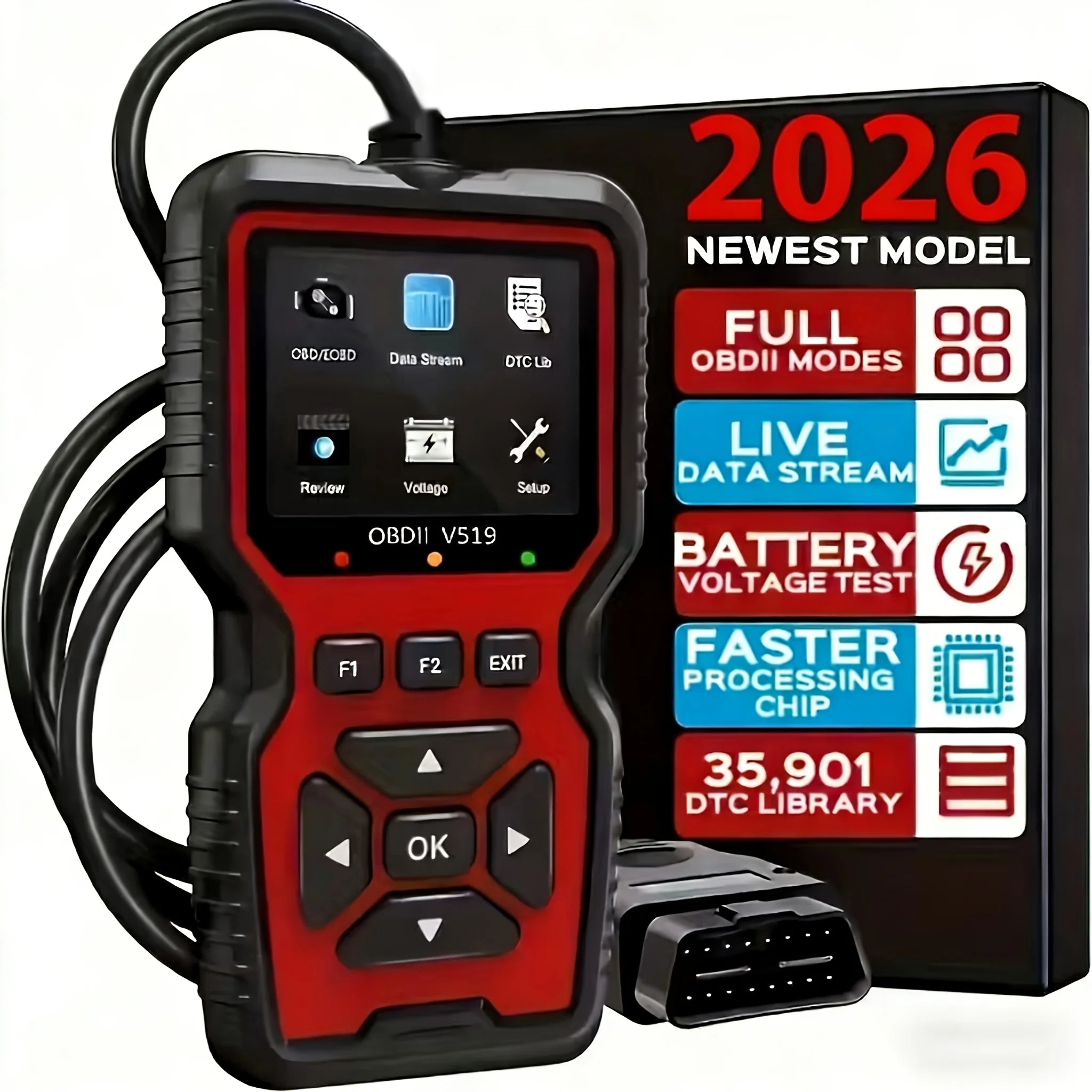 Scanner OBD2 Professionnel V519