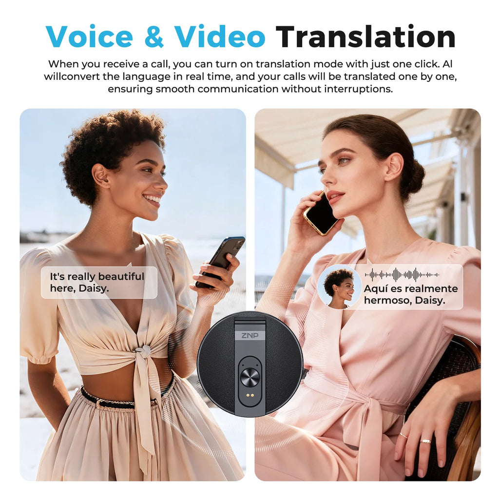 Traducteur Vocal Bluetooth IA PORTABLE