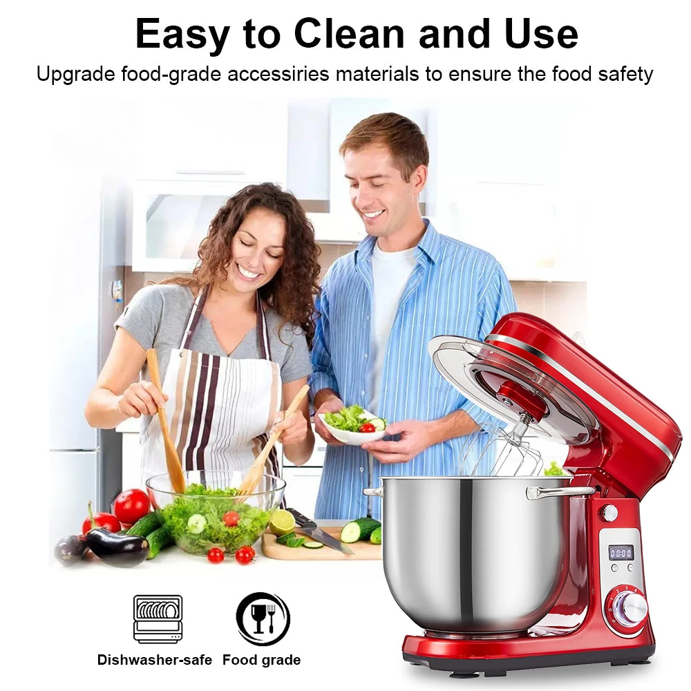 Robot Pâtissier 1200W 6L