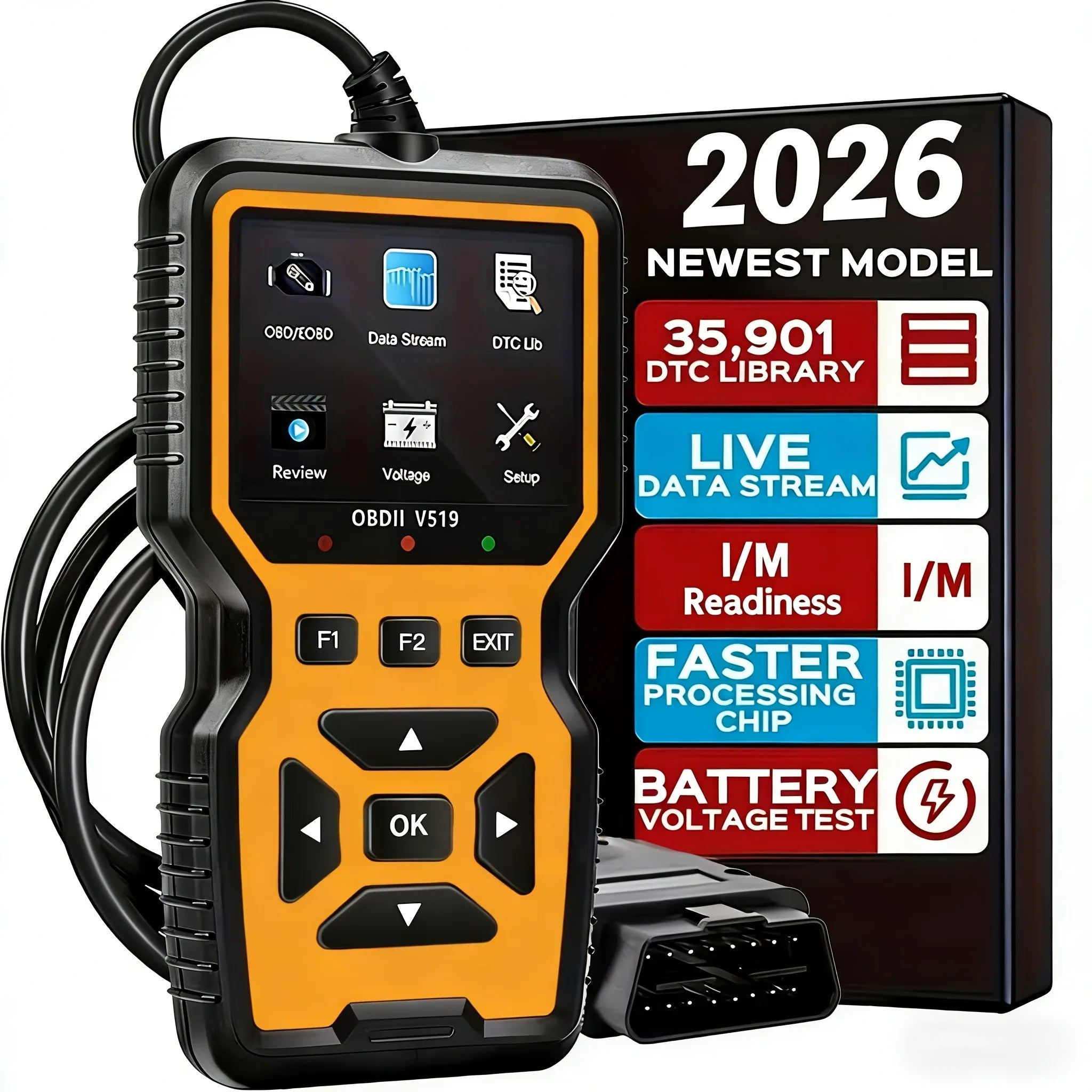 Scanner OBD2 Professionnel V519
