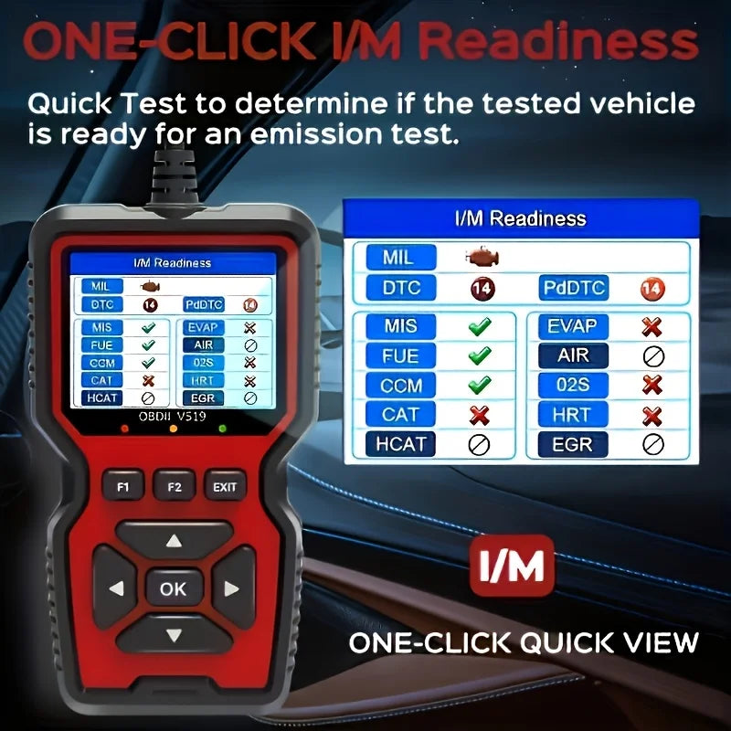 Scanner OBD2 Professionnel V519