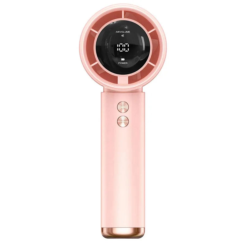 Mini Ventilateur Turbo Portable avec Écran LED