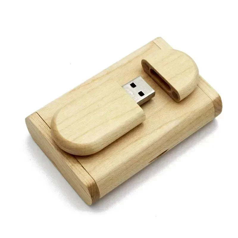 Clé USB Bambou Personnalisable