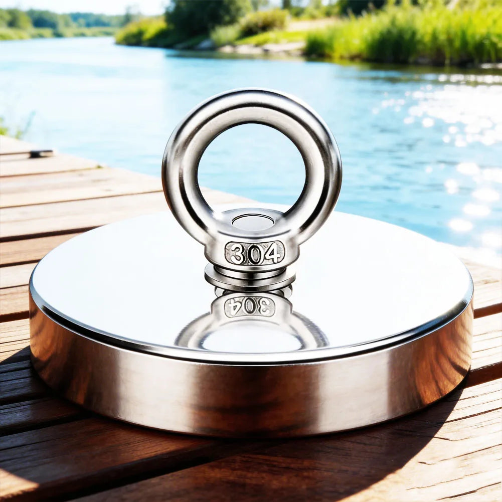Aimant de Pêche Magnétique en Néodyme Ultra-Puissant