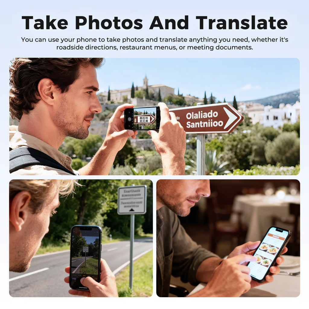 Traducteur Vocal Bluetooth IA PORTABLE