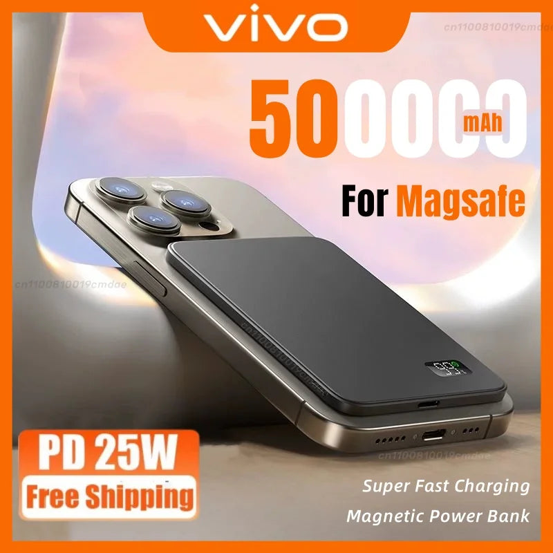 Magsafe 50000mAh Portable IPhone Xiaomi