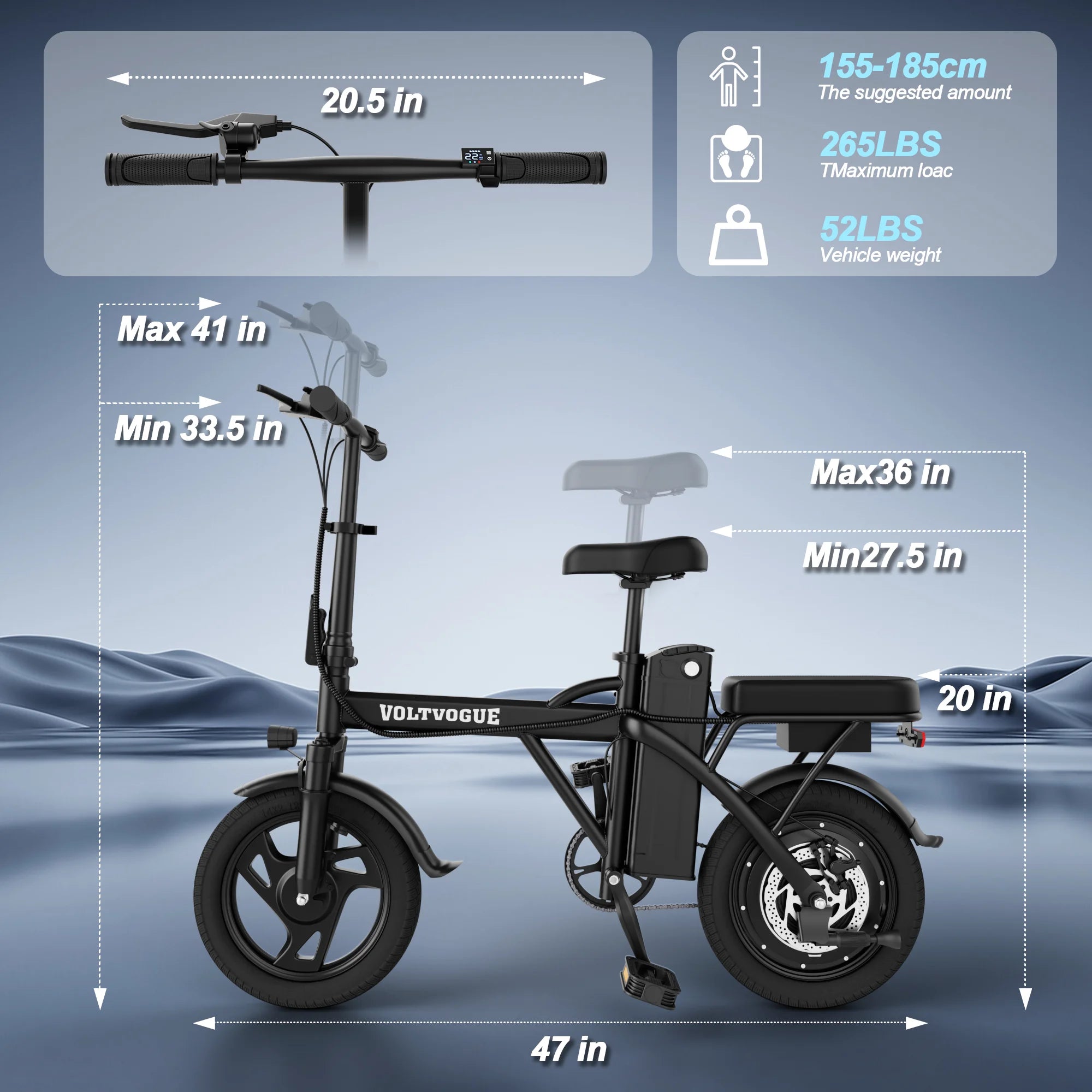 Vélo Électrique Pliable