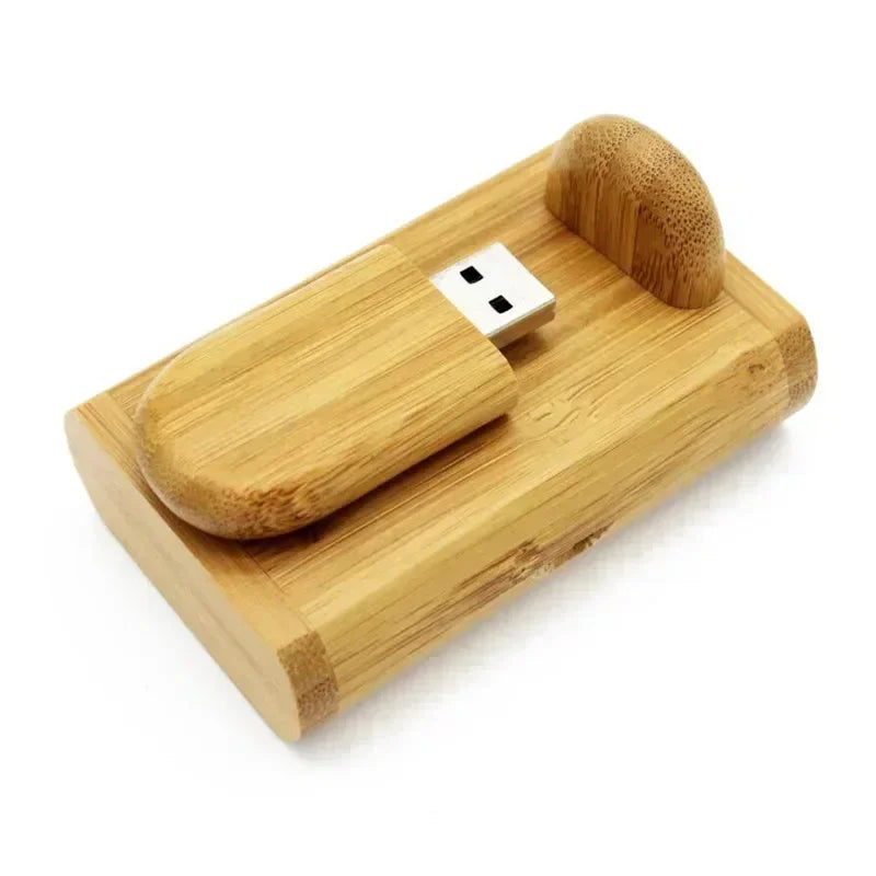 Clé USB Bambou Personnalisable