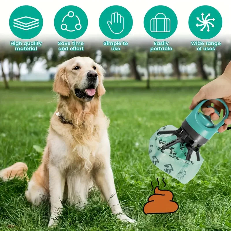 Ramasse-Crottes Portable avec Sac Intégré