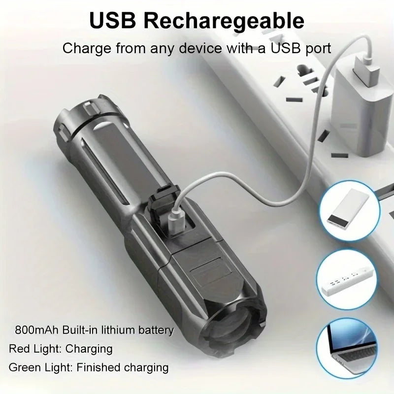 Lampe Torche LED Rechargeable