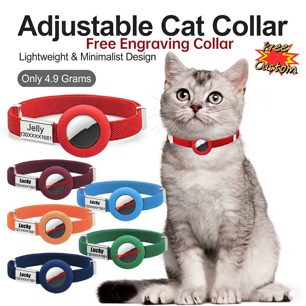 Collier pour Chat airtag
