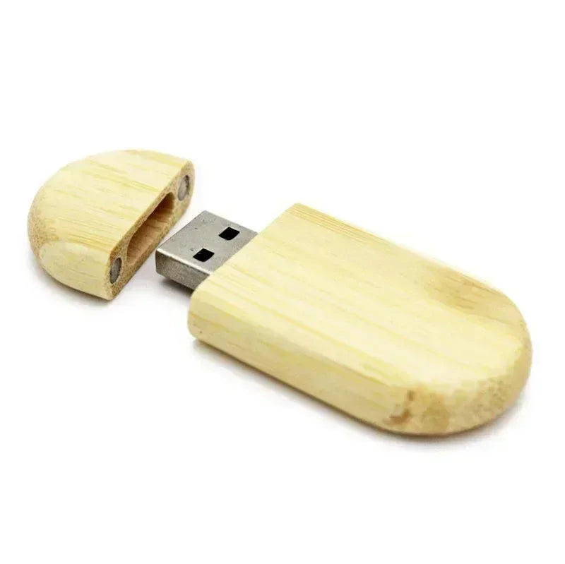 Clé USB Bambou Personnalisable