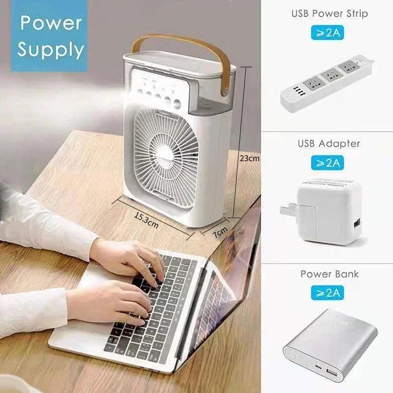 Mini Climatiseur Portable 3-en-1