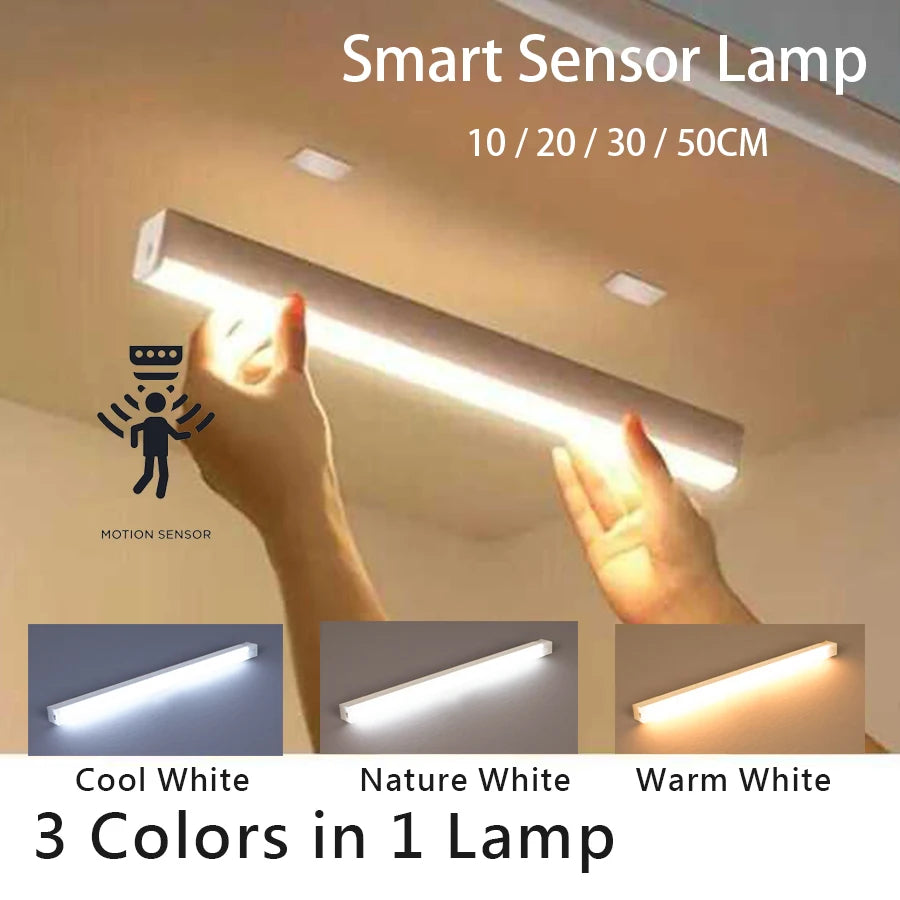 Lampe LED Sans Fil à Détecteur de Mouvement