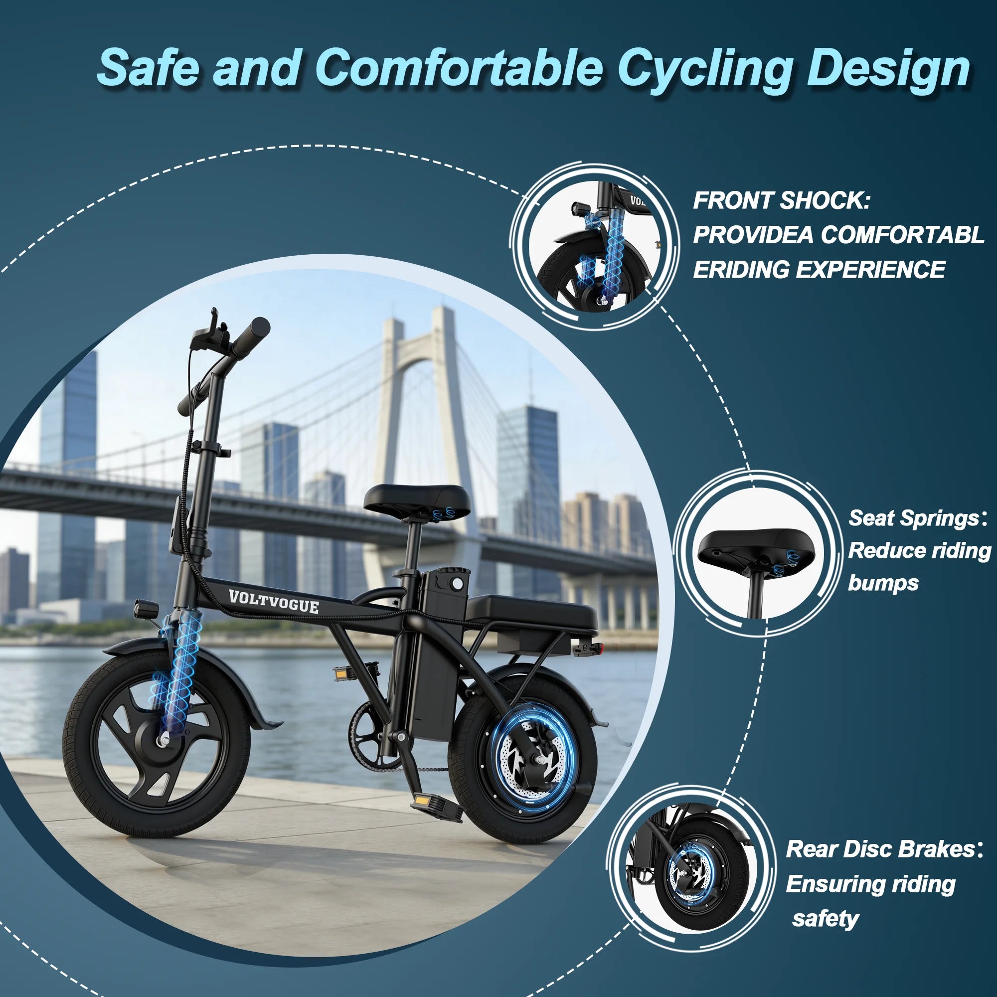 Vélo Électrique Pliable