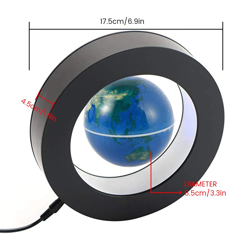 Globe Flottant à Lévitation Magnétique