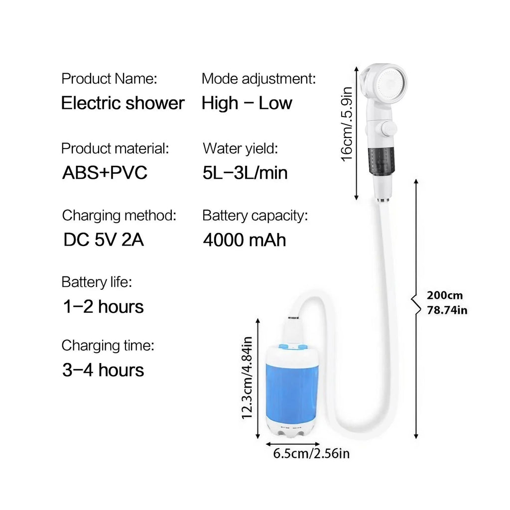 douche portable