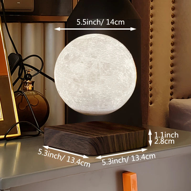 Lampe Lune Flottante Magnétique