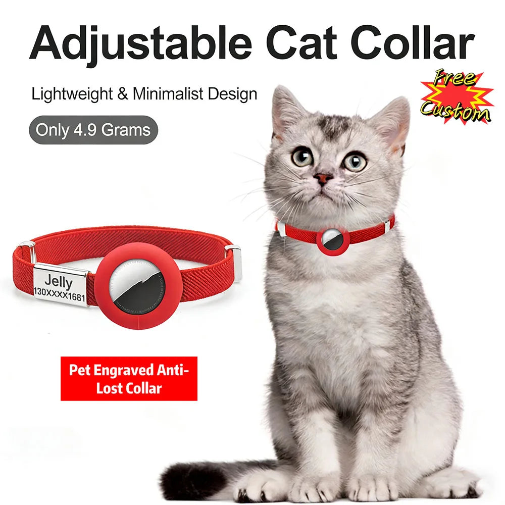 Collier pour Chat airtag