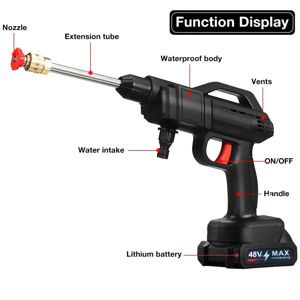 Nettoyeur Haute Pression Sans Fil 50 Bars